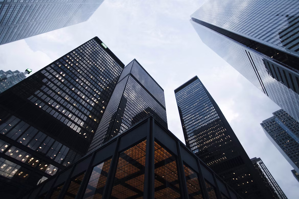 Modern architectural building — JS Constructions showcase project